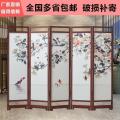 现代实木屏风酒店折叠移动隔断墙卧室小户型遮挡家用客厅中式折屏_498