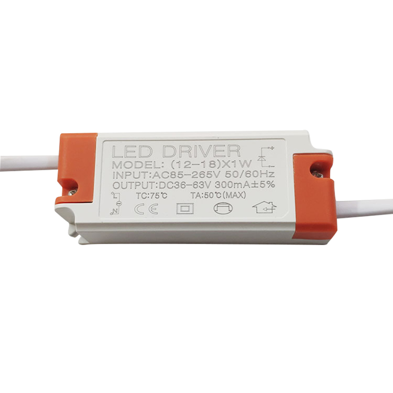 LED恒流驱动电源driver镇流器整流器筒灯射灯轨道灯变压器 公插(8-12W单色)工程加强款