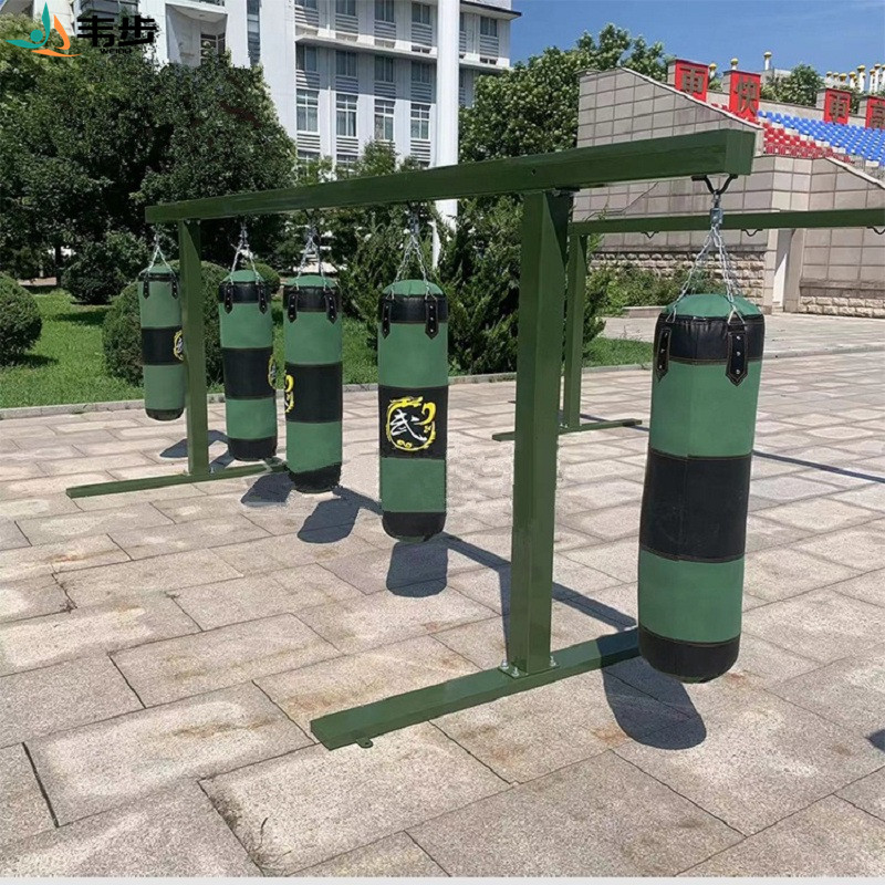 韦步WBSDJ01大型移动式吊挂式沙袋架健身房武馆空中瑜伽重型拳击沙袋架高清大图