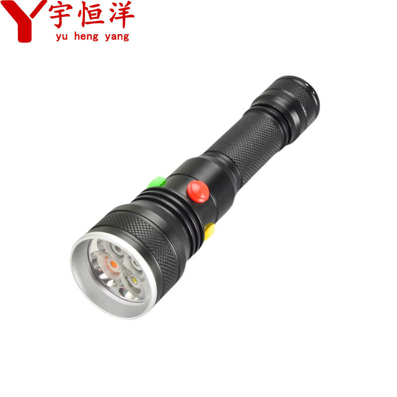 宇恒洋 户外强光手电 四光源 182*47mm 个高清大图