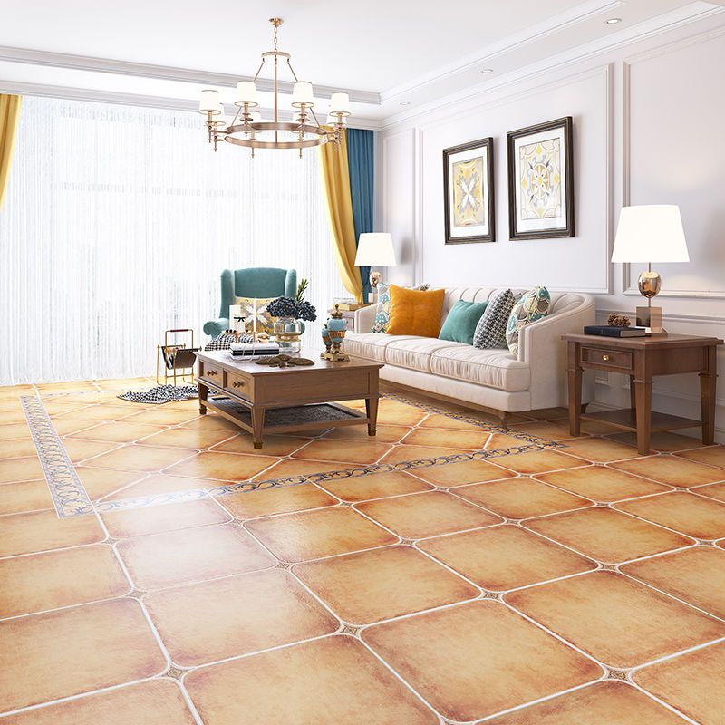 罗浮威尔瓷砖客厅全瓷仿古砖500500地中海地砖复古防滑地板砖lf5601b