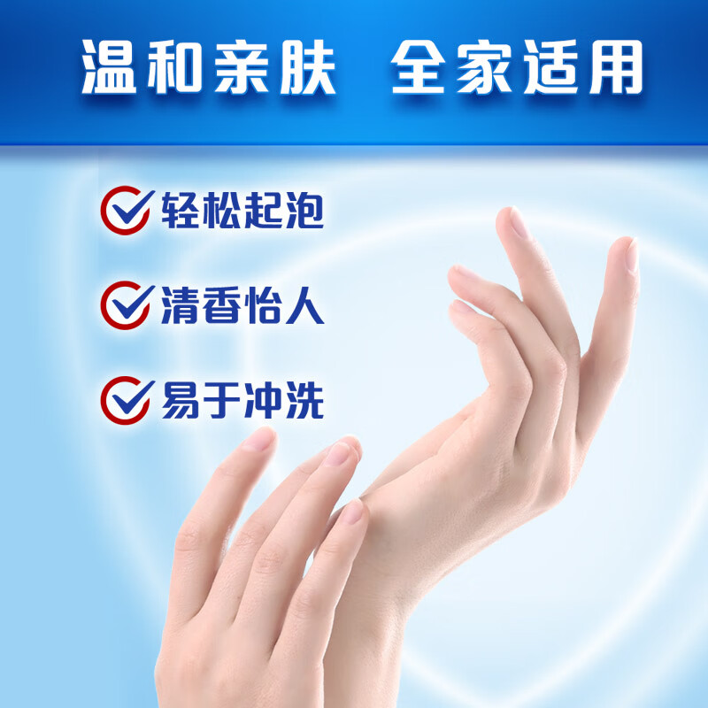 舒肤佳 健康抑菌系列洗手液纯白清香450克*2高清大图
