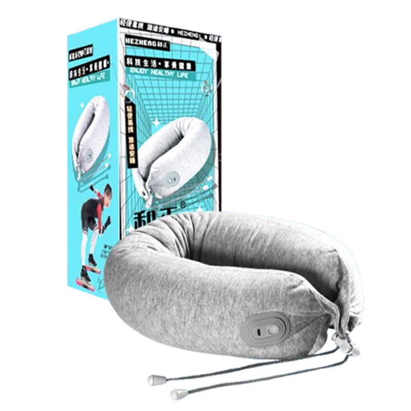 和正按摩枕柔软乳胶亲肤材质耐高温记忆棉枕便携HZ-RMZ-1