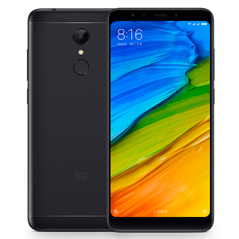 Xiaomi/小米 红米5 4GB+32G 黑色 移动联通电信4G手机 全面屏