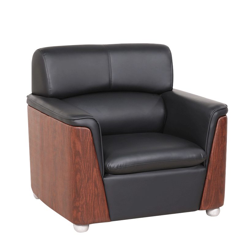 办公沙发西皮 单人位 会客商务会议沙发 单人位沙发