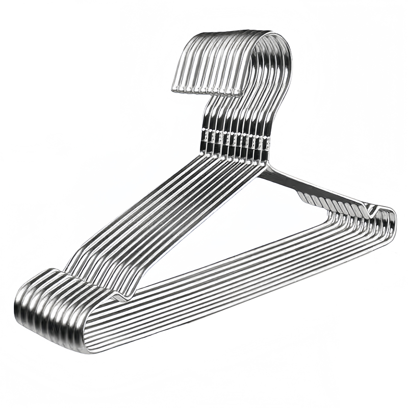 芙瑞塔不锈钢衣架42cm10个组