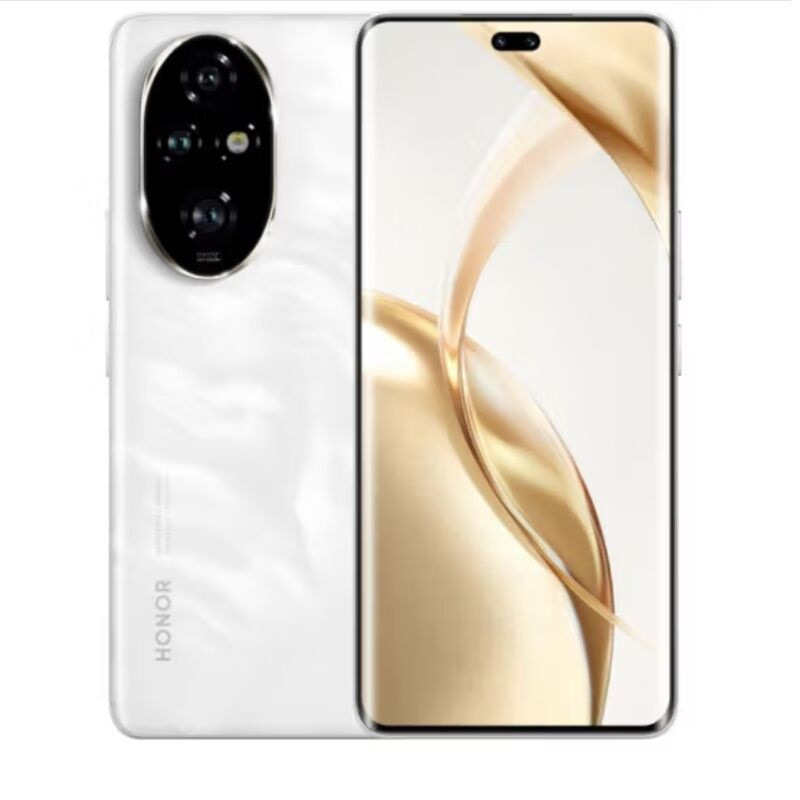 荣耀200 月影白 16GB+512GB 三代骁龙7 5G芯 5000万影像 100W充电 5200mAh青海湖电池 5G手机