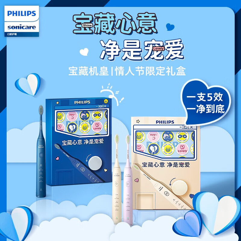 飞利浦(Philips)HX2471/02SBP电动牙刷软毛柔和高清大图