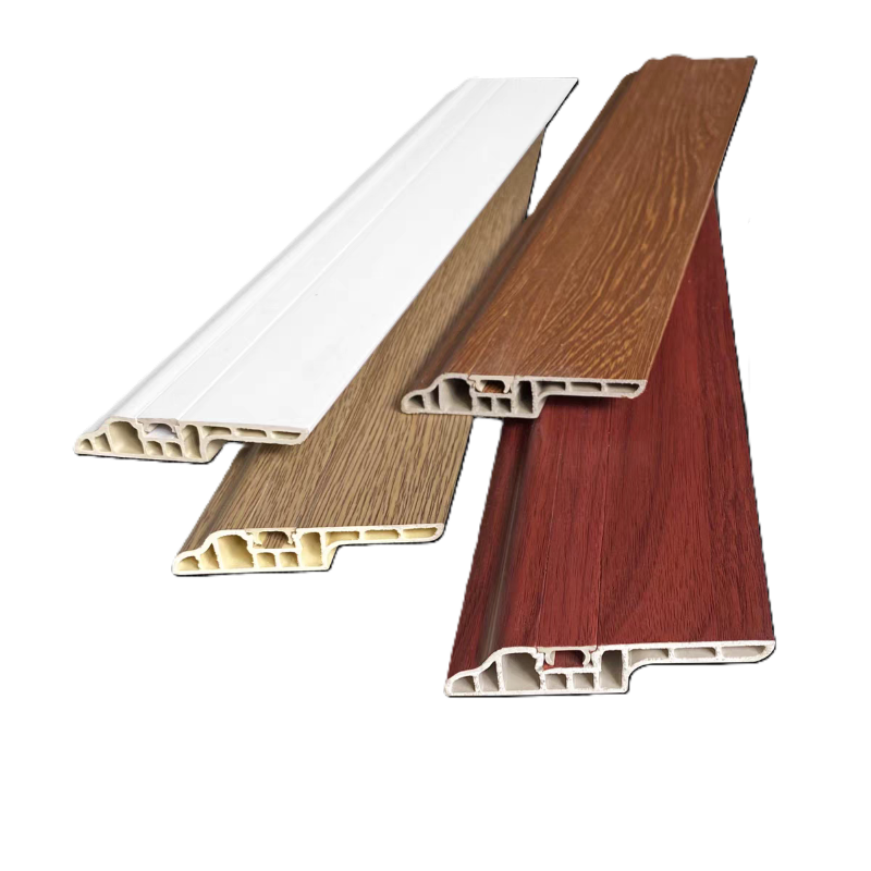 东方能展 建材PVC踢脚线 地脚线 墙角线 宽8cm 米高清大图