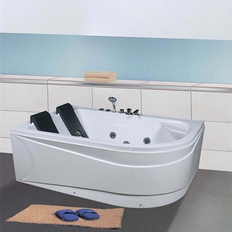 7070 家用冲浪按摩浴缸独立亚克力大浴盆双人情侣卫生间恒温卫浴170*