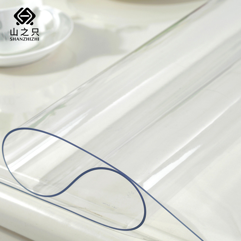 山之只 防水防油透明桌垫 2mm厚 平方米高清大图