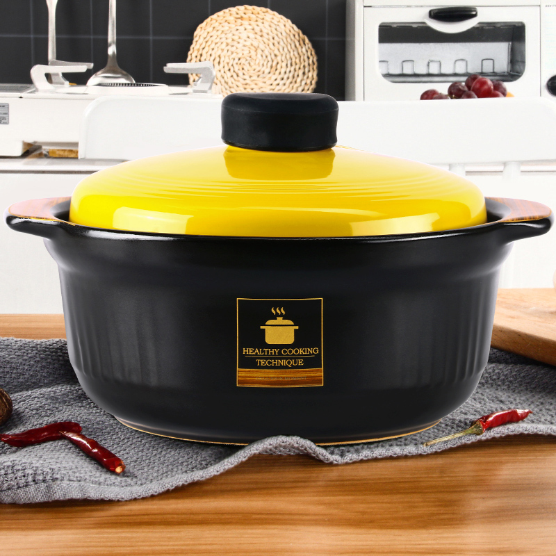 康舒大容量耐高温砂锅炖锅煮粥煲汤炖煲汤煲11l单人