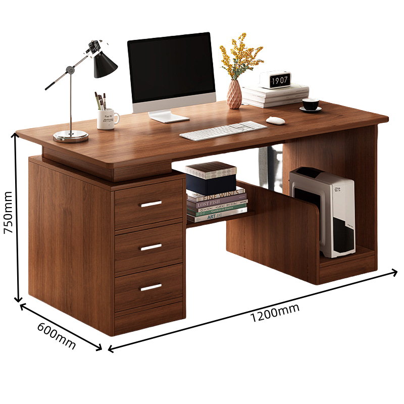 渼洇 办公电脑桌 1.2m 张高清大图