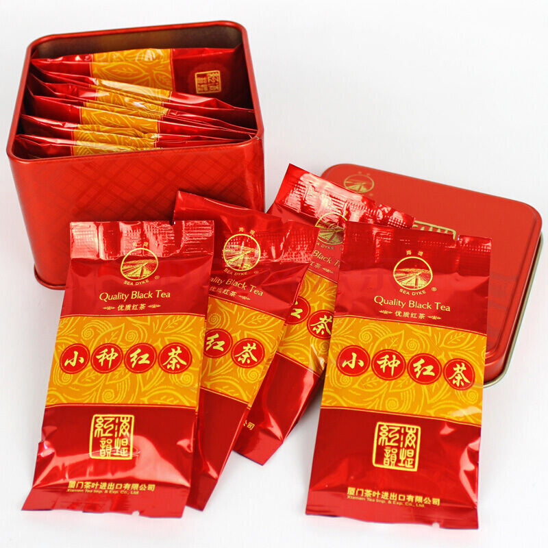中茶 海堤茶叶 小种红茶 正山小种红茶 礼盒装 240g