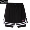 HLCOMANPDCT夏季新款美式假篮球短裤男训练健身运动跑步中裤四五分裤