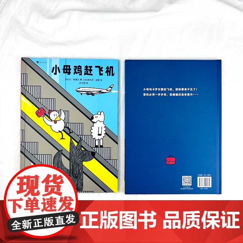小母鸡赶飞机 跟着小母鸡学习机场小知识,打破性别刻板印象,学习乐于助人的善良高清大图
