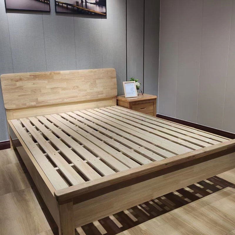 域赢实木框架加厚公寓宿舍床12002000