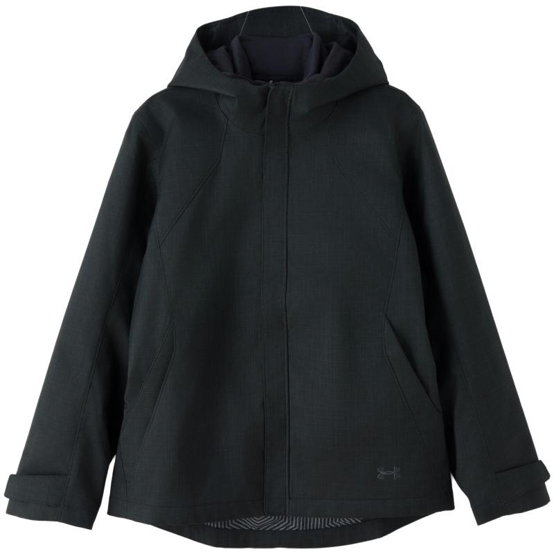 UA/安德玛女装新款运动服宽松经典复古三合一夹克外套1296868-001 ZP高清大图