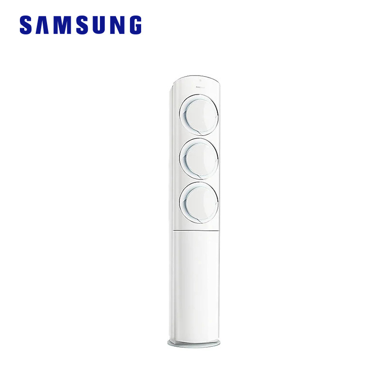 三星（SAMSUNG）3匹三级能效立柜式空调柜机圆柱式四季净化SPI等离子杀菌睡眠模式圆形出风口KFR-72L/EMA3