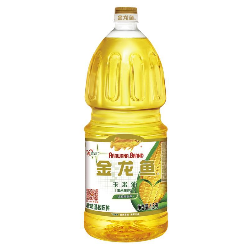 金龙鱼 玉米油 1.8L 100瓶起订