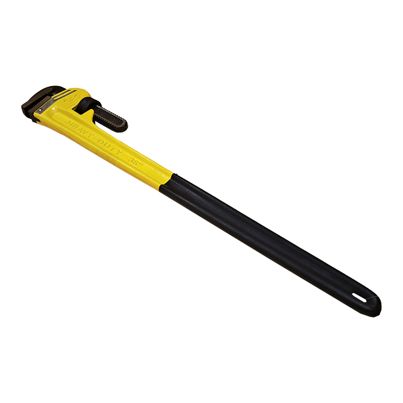 波斯(BOSI)重型管子钳(沾塑柄)(36“/900mm BS236936)把高清大图