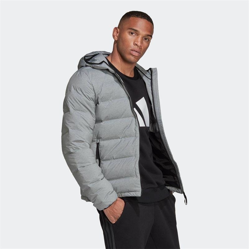 adidas/阿迪达斯连帽外套运动休闲舒适保暖男装外套H59836 D
