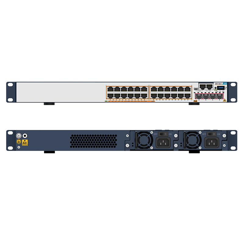 中兴 ZXR10 5260-52PD-C 48千兆POE电口+4个万兆光口 万兆上行以太网接入交换机