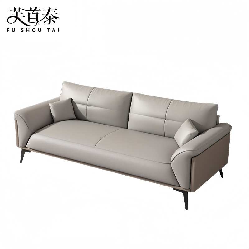 芙首泰商务办公沙发2130*880*860mm张高清大图