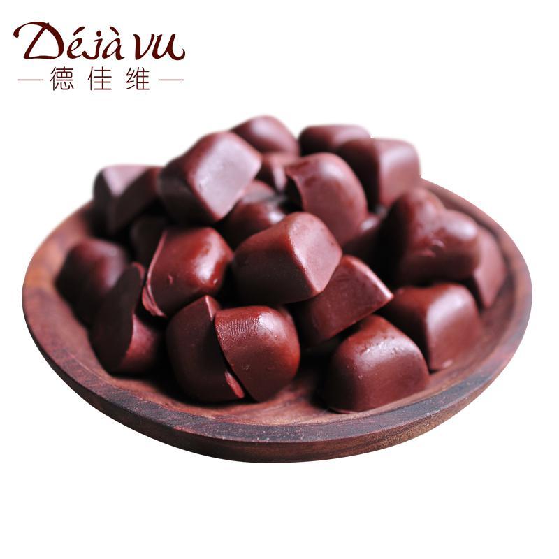 德佳维纯可可脂高苦黑巧克力可可含量微苦DIY烘焙原材料零食