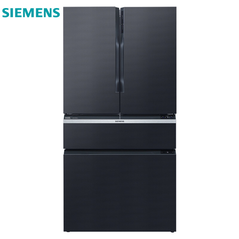 西门子(SIEMENS)KF96NPX50C 568升 中字多门 智感零度 陶瓷面板 分区独控面板 (滴釉黑)