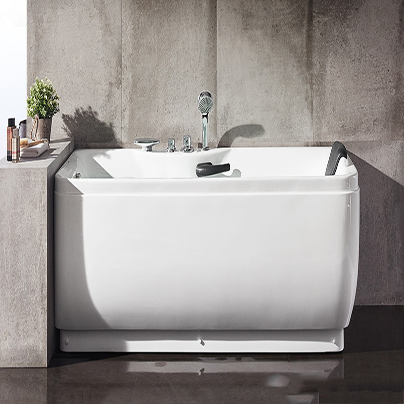 手逗卫浴卫生间小户型浴池家用成人按摩浴盆独立式加厚亚克力浴缸