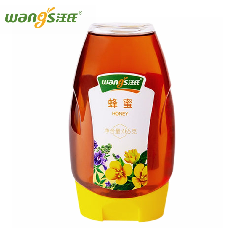 汪氏蜂蜜滋补百花蜂蜜465g 旗舰店