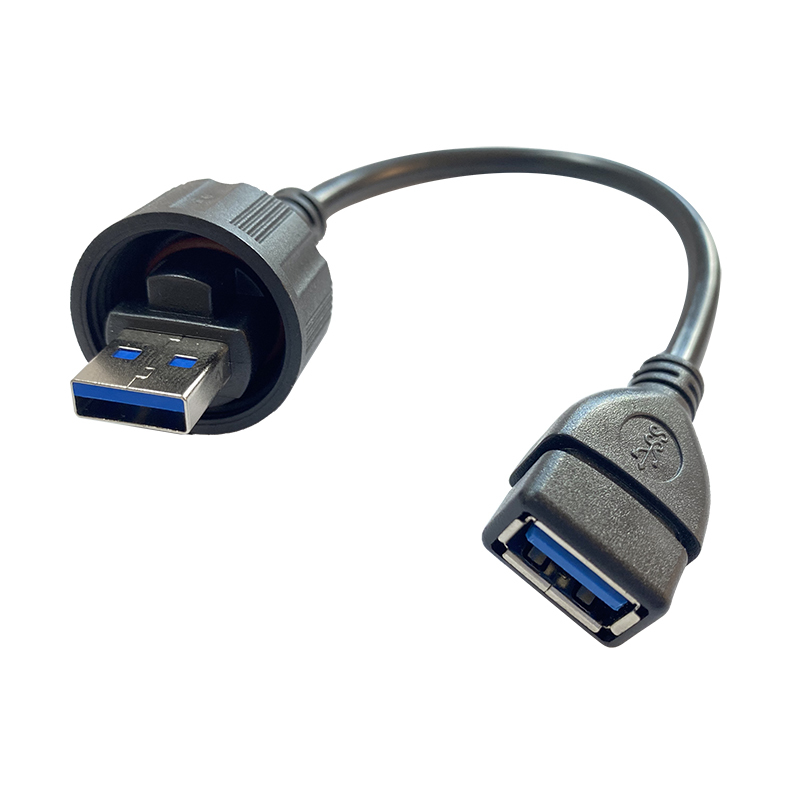 德拉奇 DT20 数据线USB3.0公对母高速传输连接线