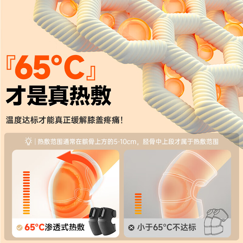 科普菲(keepfit) KPF-Knee10膝盖按摩仪器 热敷贴腿部按摩器 疗养护膝 关节痛保暖关节高清大图