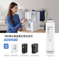 飞利浦净饮机复合原装滤芯ADD580适用ADD6860/ADD6833/ADD6803