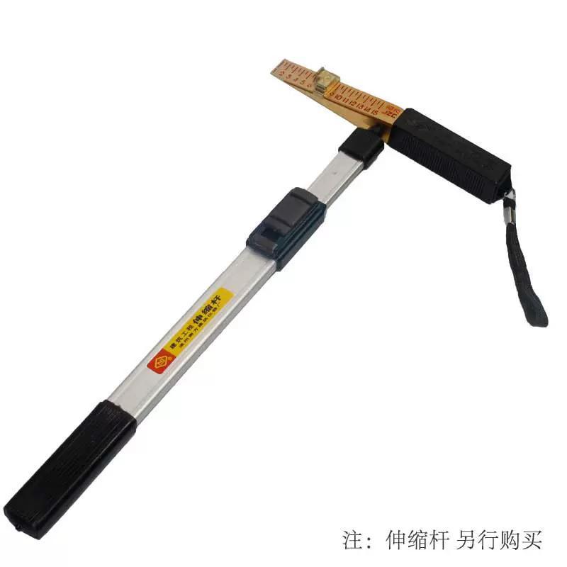 南方 工程检测楔形塞尺游标塞尺1-15mm缝隙平整度检测精度0.5 塞尺+检测镜+伸缩杆