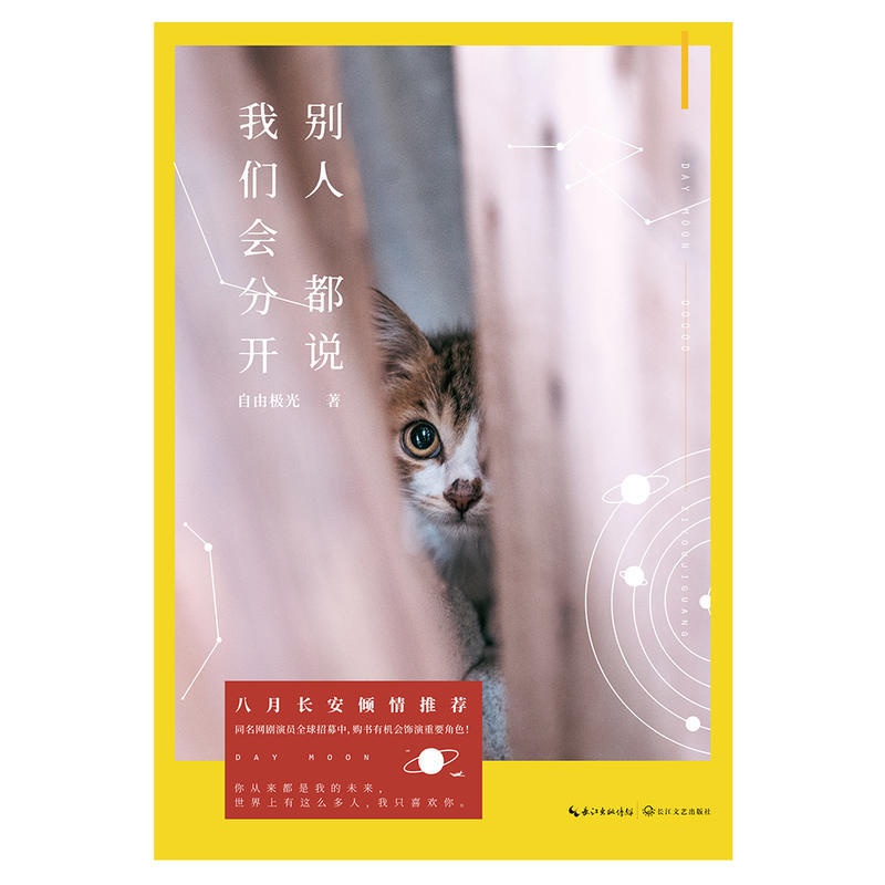[醉染正版]正版 别人都说我们会分开 自由*光著 八月长安倾情力荐 现代都市青春言情情感治愈系长篇小说 都市爱情高清大图