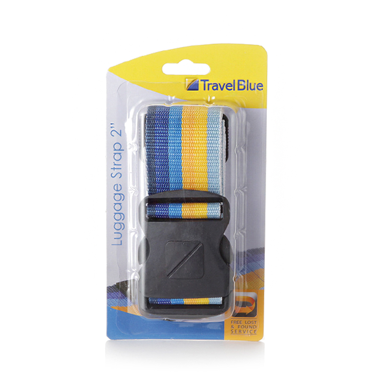 蓝旅(Travel Blue)黄蓝混色行李打包带040