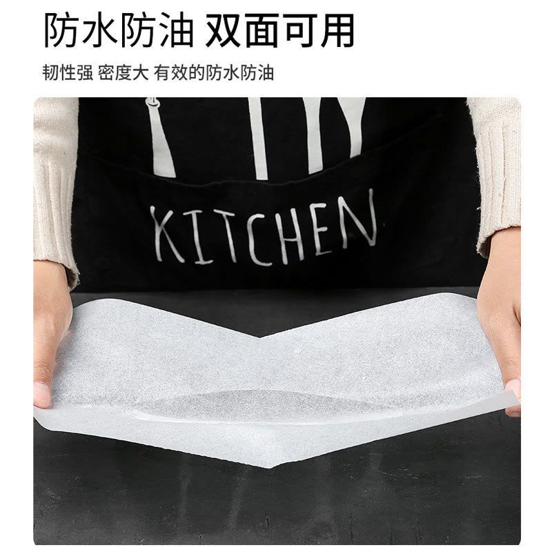 新疆百货哥家用烤肉防油纸烘焙食物锡纸烤箱盘不粘硅油纸|硅油纸[20米特惠装]图片