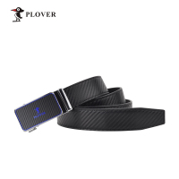 PLOVER香港啄木鸟时尚炫彩碳纤维男士自动扣腰带 GD76AK77-DA-B2