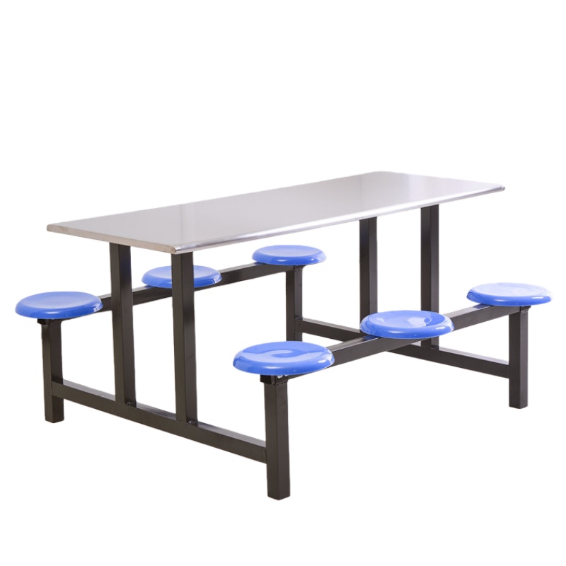 烁恒食堂餐桌椅四人位张高清大图