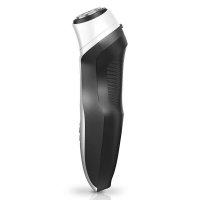 飞利浦(Philips)电动剃须刀S300/02 旋转式双刀头清洁切剃 弹性贴面 进口浮动刀头充电刮胡刀 全身水洗