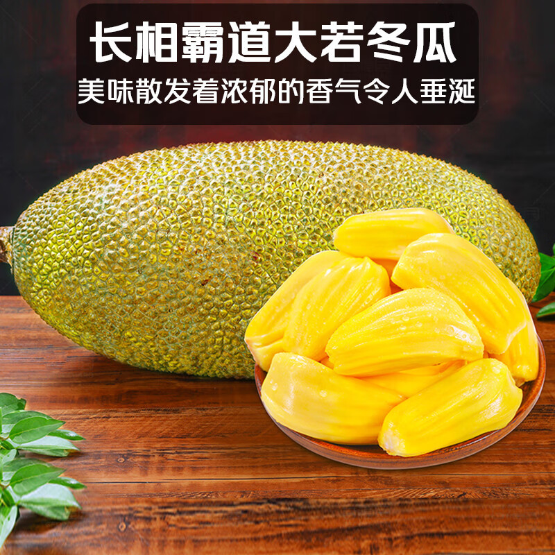 冠町 海南黄肉菠萝蜜整果8-12斤 新鲜水果生鲜