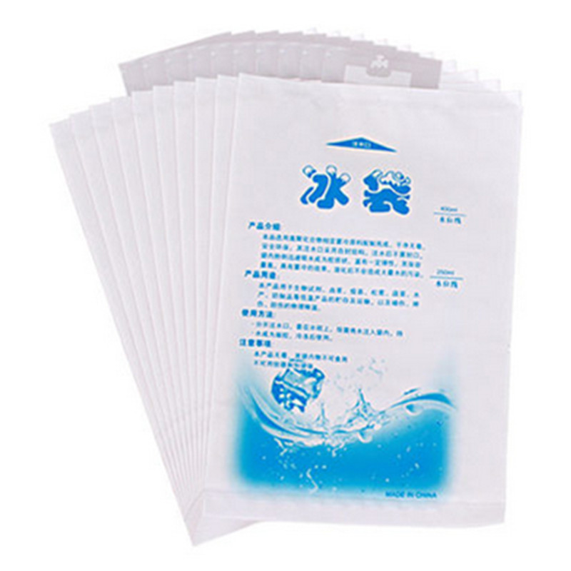 注水冰袋 400ML加厚型冰包 啫喱凝胶保鲜海鲜冰袋100只装