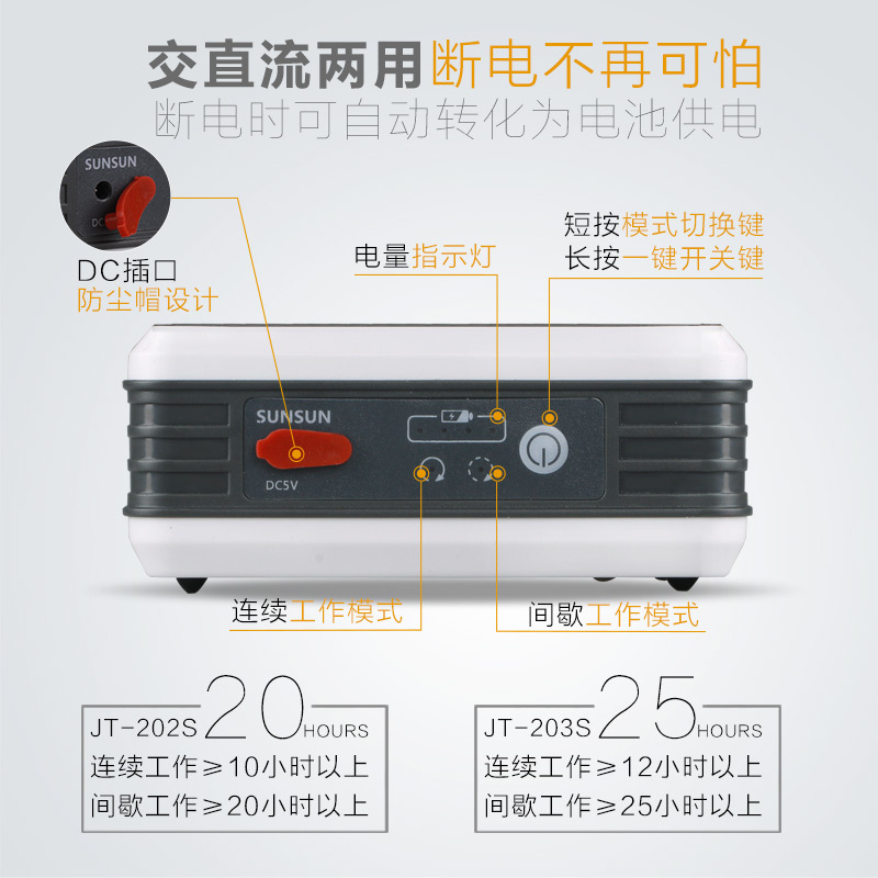 氧气泵交直流两用增氧泵鱼缸养鱼钓鱼充电 便携式充氧机