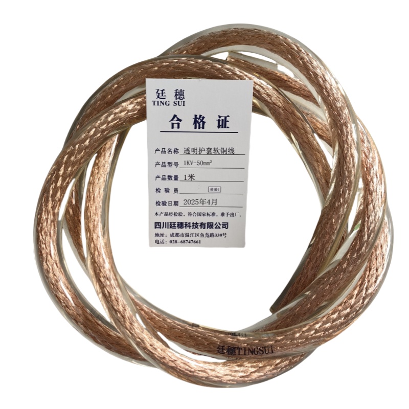 廷穗(TINGSUI)透明护套软铜线1KV-70mm² 米高清大图