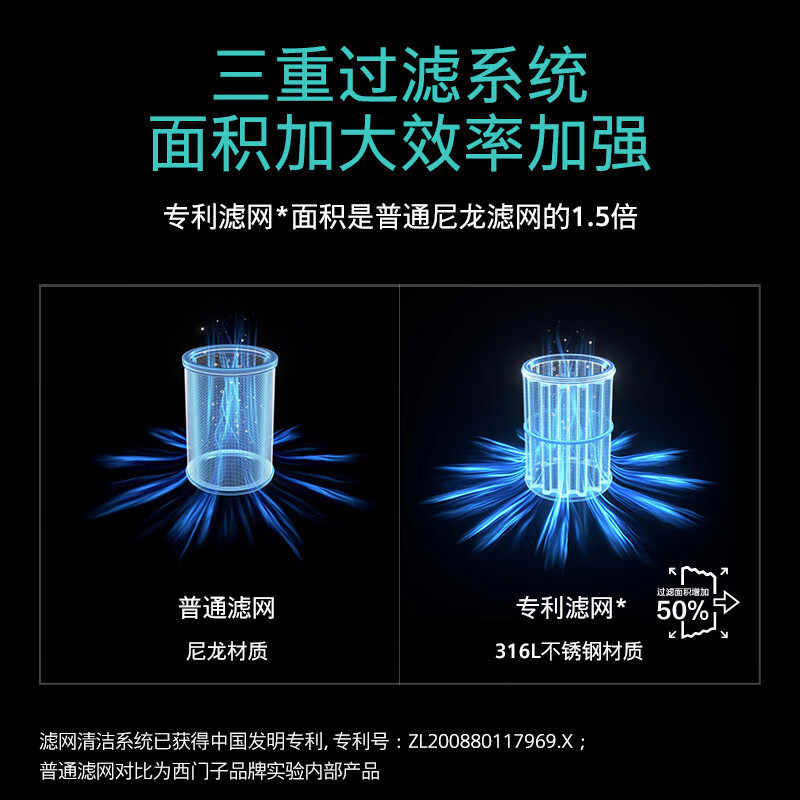 西门子14套嵌入式洗碗机 智能开门烘干 洗消一体 SJ63EX00KC 不含门板高清大图