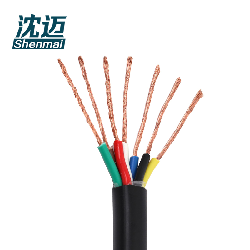 沈迈 护套软电线 ZR-RVV-7*1.5mm²/米高清大图