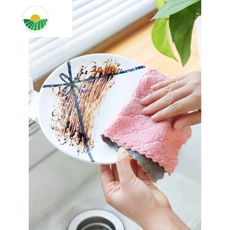 三维工匠抹布洗碗布家务清洁厨房用品毛巾去油 刷碗布