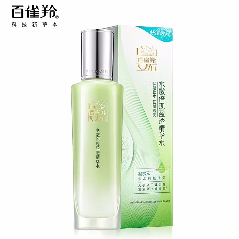 (PECHOIN)百雀羚爽肤水 水嫩倍现盈透精华水220ml 保湿补水高清大图